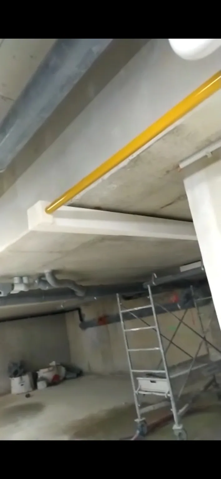 Encoffrement d’une poutre technique